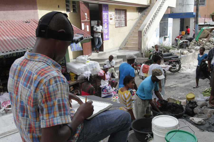 Casque Noir Haiti Tohu