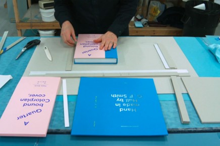 La fabrication des Make Book de G.F Smith