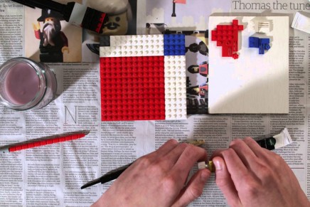 Comment peindre un Mondrian en Lego ?