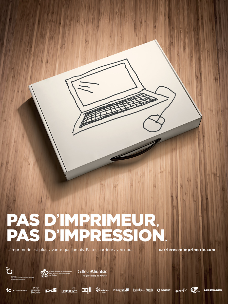 Pas d'imprimeur, pas d'impression 