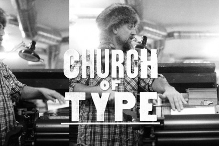 Church of Type. For letterpress lovers