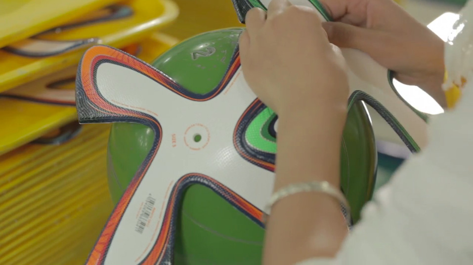 adidas brazuca FIFA 2014 making of