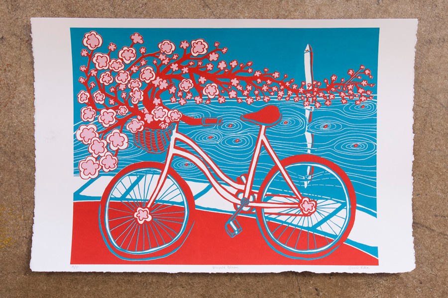 Artcrank vélo sérigraphie