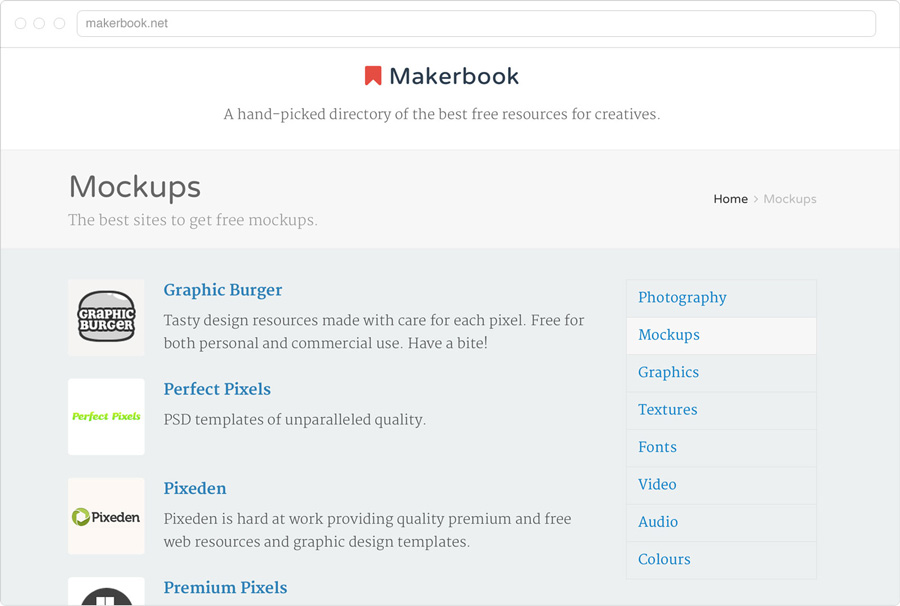 makerbook free ressources