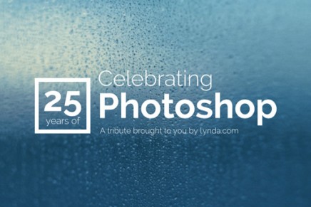 Lynda.com rend hommage au 25 ans de Photoshop