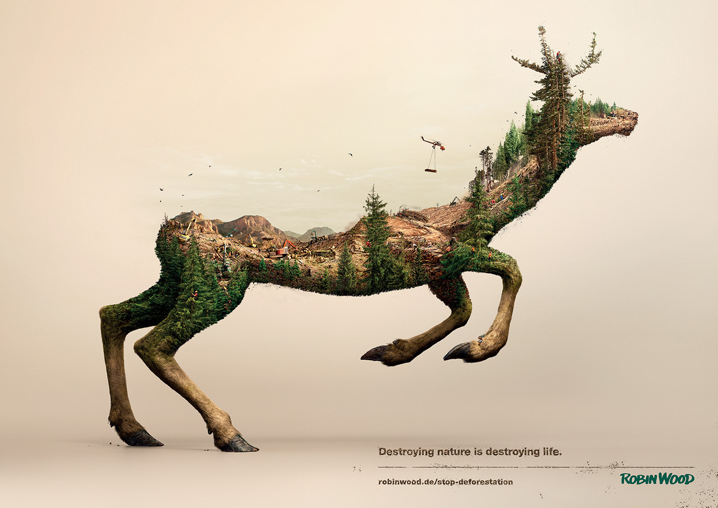 Destroying nature is destroying life robin wood