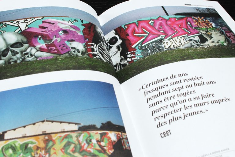 Truskool Une histoire du graffiti à Toulouse livre Olivier Gall