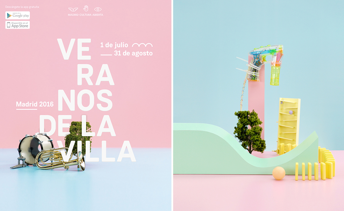 Veranos de la Villa Madrid branding