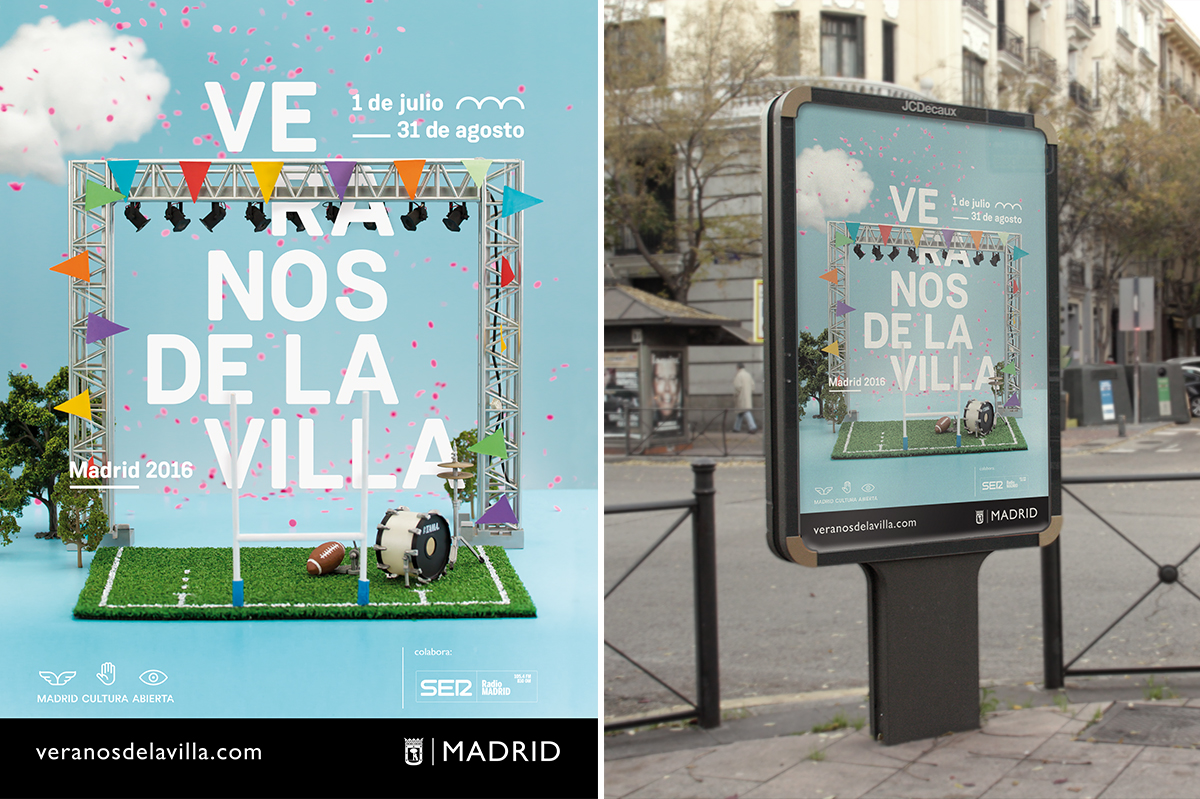 Veranos de la Villa Madrid branding