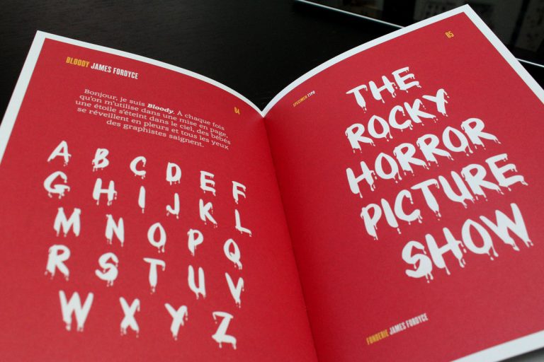 What the font Steve Poutre