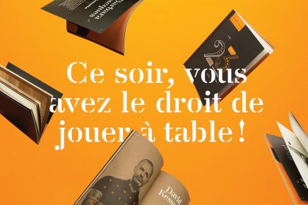 Inspiration graphique | Le Dîner des agences par lg2