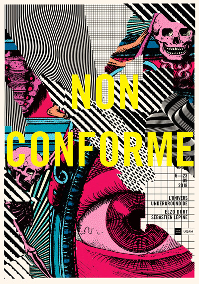 Non conforme UQAM Montreal Gig posters