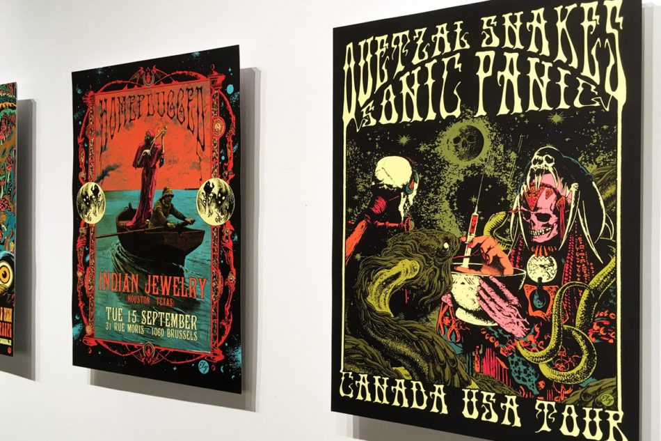 Non conforme UQAM Montreal Gig posters Elzo Durt
