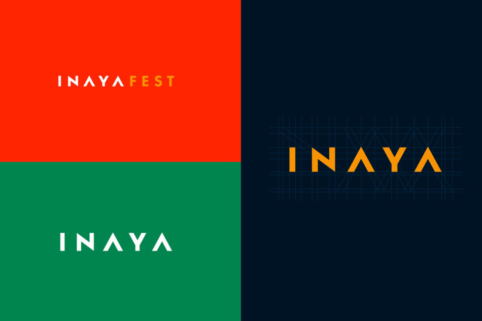 Inaya festival identite graphique