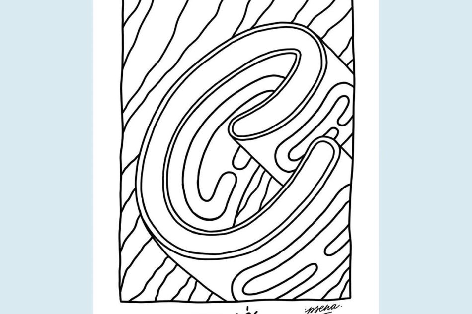 Rien a feutre coloriage gratuit